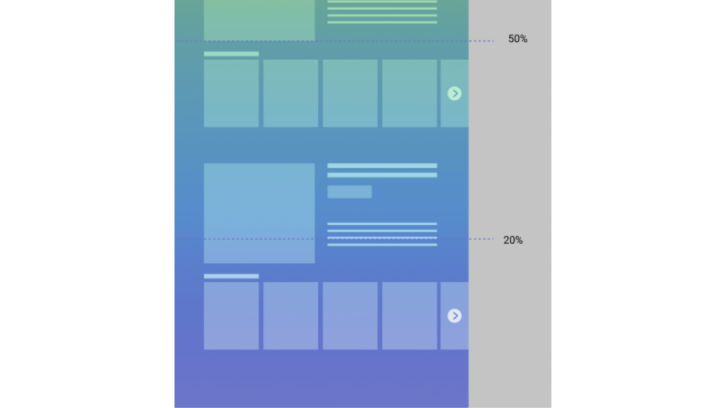 ヒートマップ「スクロール分析」