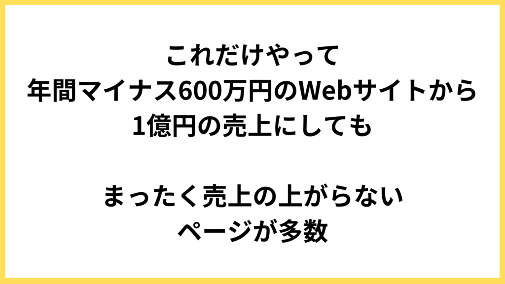 ターゲティングを間違えると「どれだけ改善を繰り返しても」成果が出ない