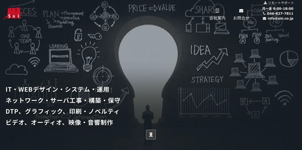 葉山町にあるホームページ制作会社・株式会社SNI