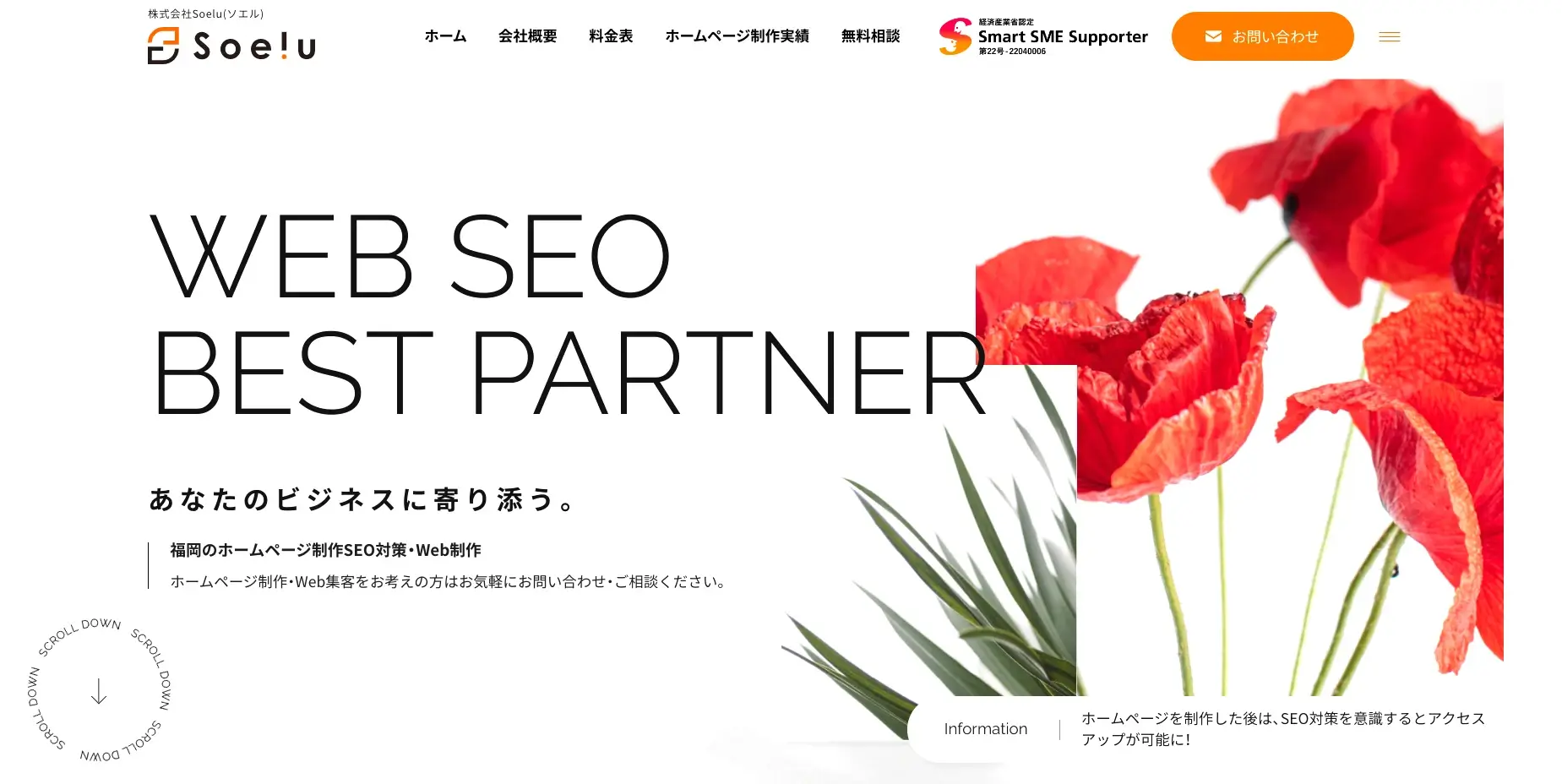 福岡市にあるSEO対策の会社「株式会社Soelu」