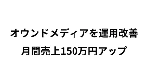 事例．司法書士（個人）のオウンドメディアを運用・改善 → 月間売上150万円アップ