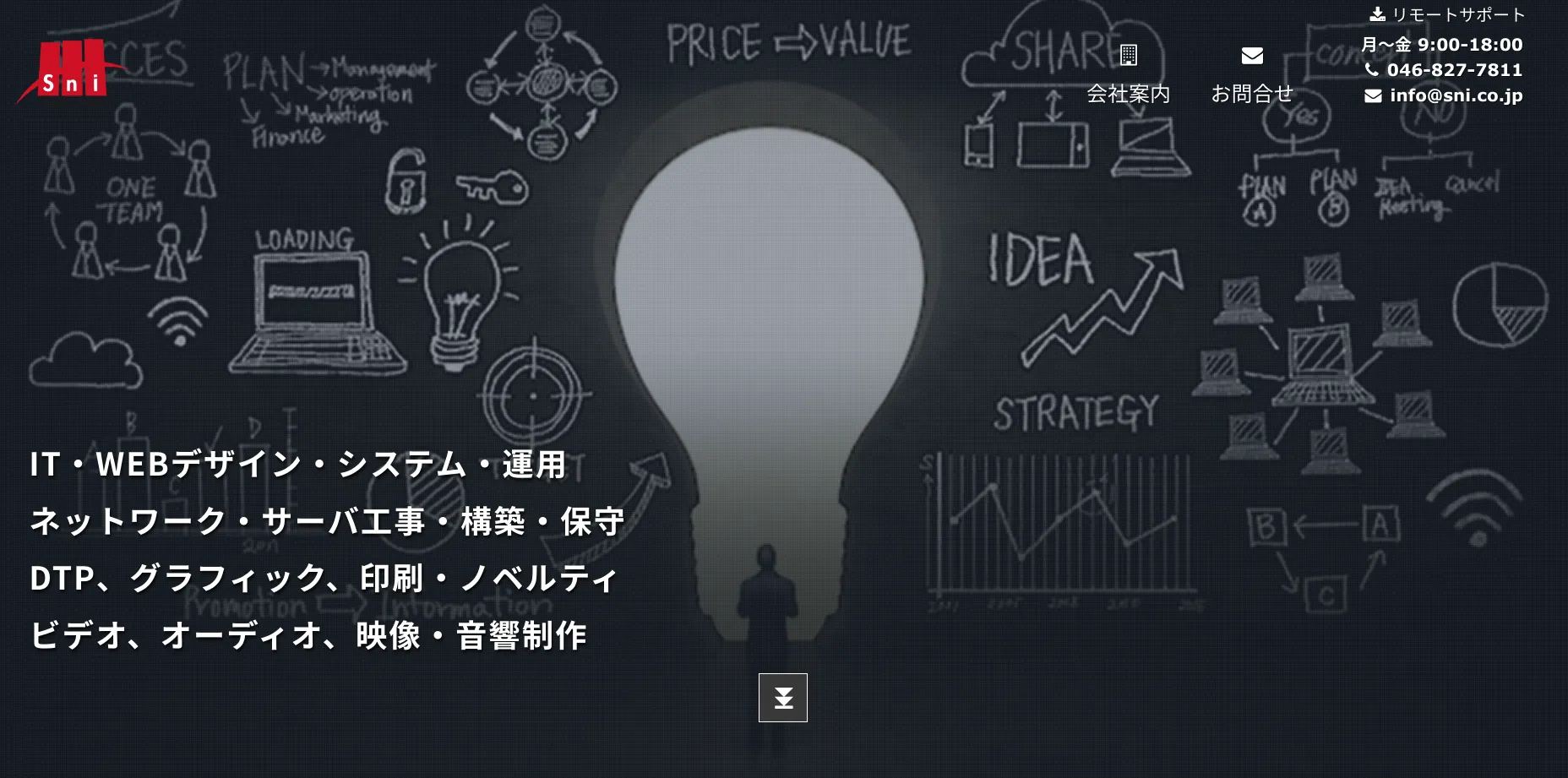 葉山町にあるホームページ制作会社「株式会社SNI」